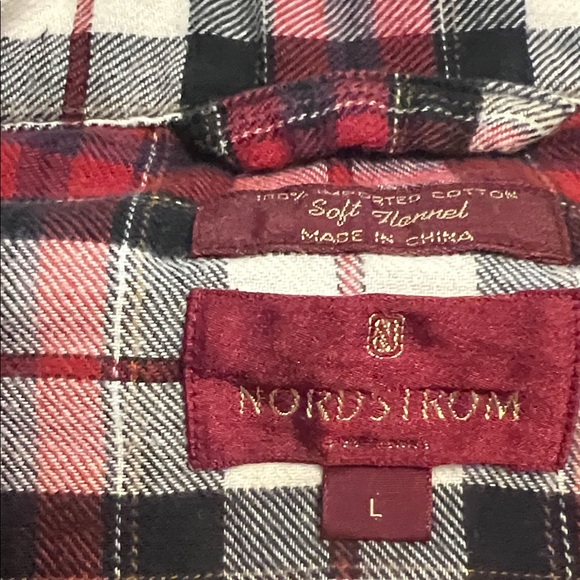Nordstrom men’s large pajama shirt - Picture 2 of 4